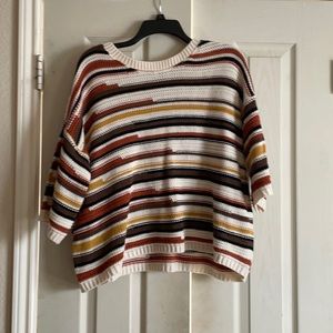 Stripe sweater top